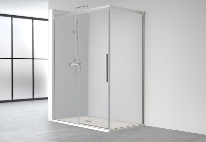Mampara de Ducha Wind (WI-216) Profiltek opción 3