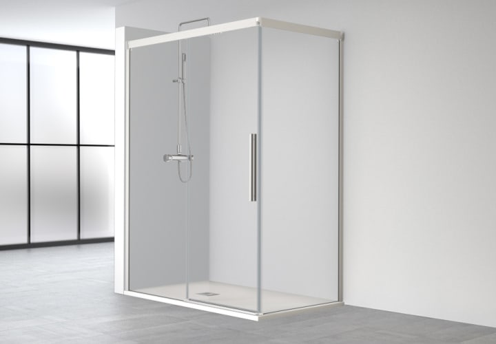 Mampara de Ducha Wind (WI-216) Profiltek opción 2