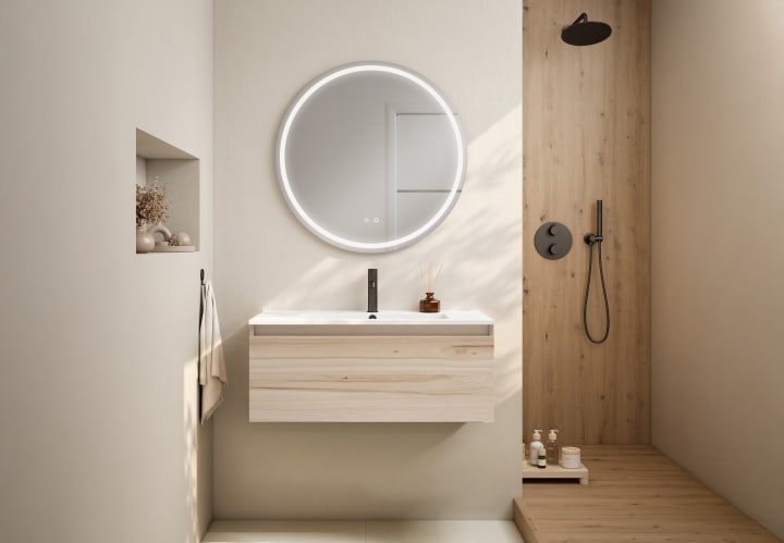 Conjunto mueble de baño Box Viso principal 1