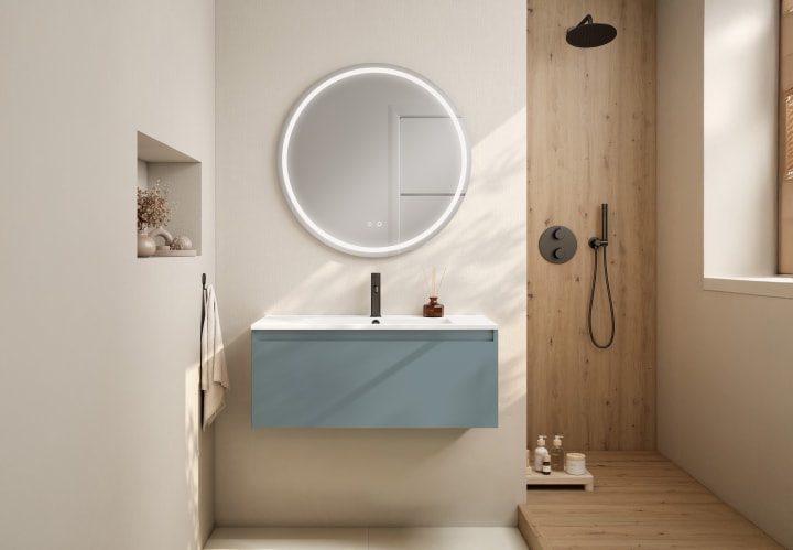Conjunto mueble de baño Box Viso principal 2