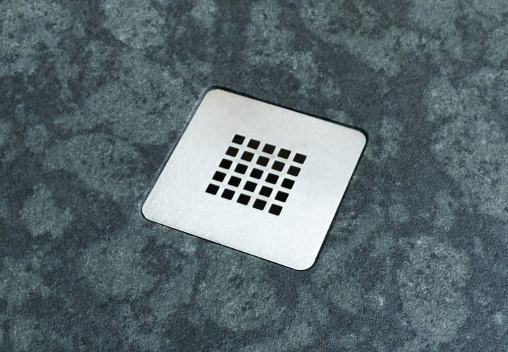 Plato de ducha granito natural Verde India Bruntec detalle 4