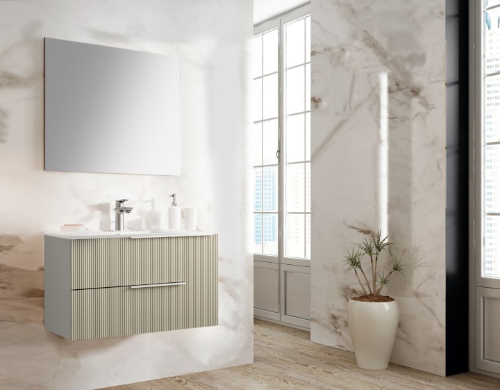 Conjunto mueble de baño Lombok Bruntec principal 1