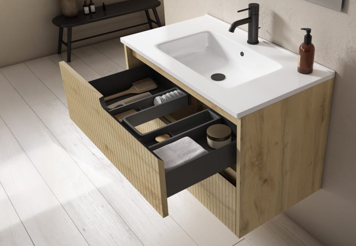 Conjunto mueble de baño Zenia Bruntec detalle 4