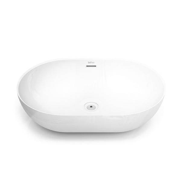 Lavabo sobre encimera Livorno Bathco ambiente 1