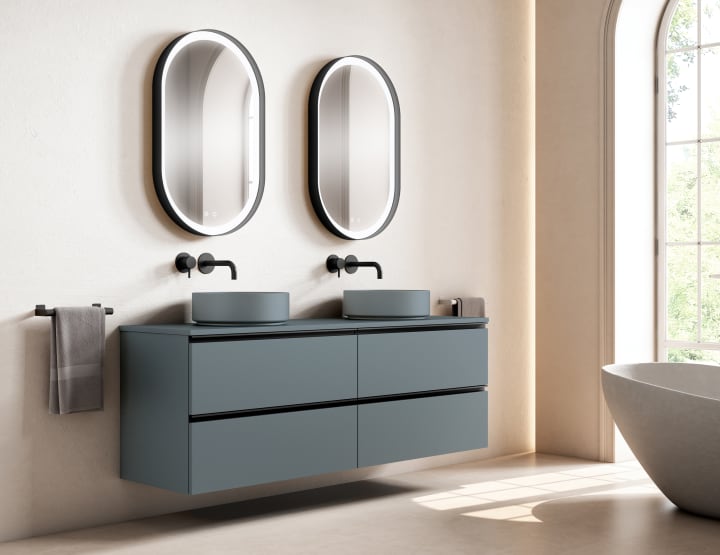 Mueble de baño con encimera MDF Hidrófuga Granada Visobath principal 7