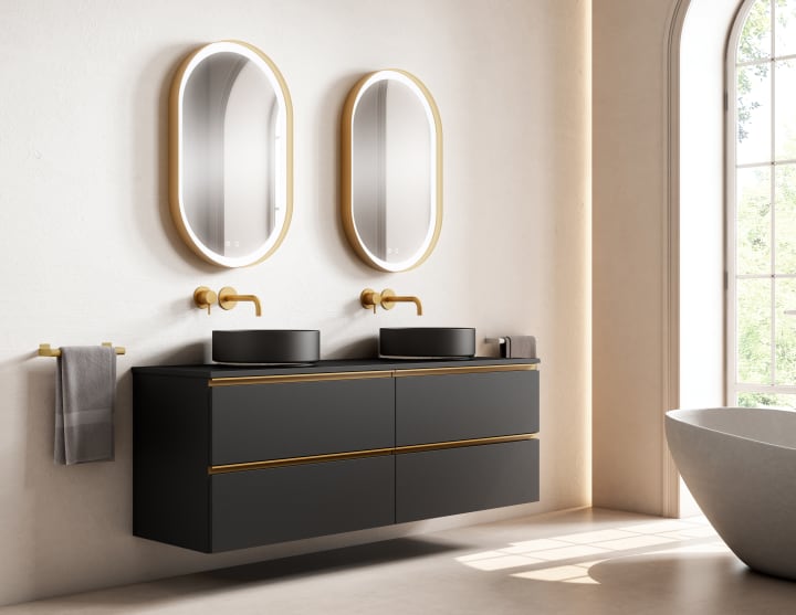 Mueble de baño con encimera MDF Hidrófuga Granada Visobath principal 3