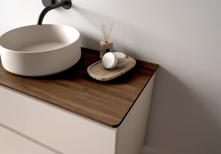Mueble de baño con encimera MDF Hidrófuga Granada Visobath detalle 15