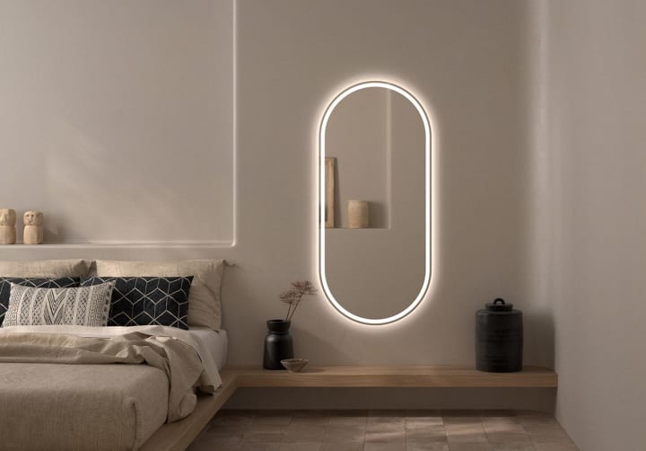 Espejo de baño con luz LED Aris Bruntec principal 5