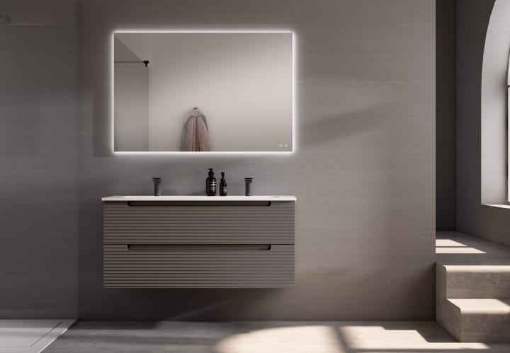 Conjunto mueble de baño Kyoto japandi Viso principal 3