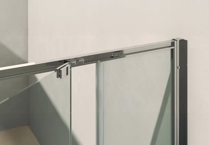 Mampara de ducha Focus 400B Bruntec detalle 2