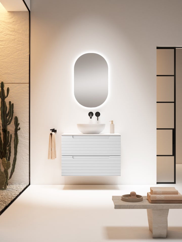 Mueble de baño con encimera HDF Compatech Kyoto Visobath principal 2