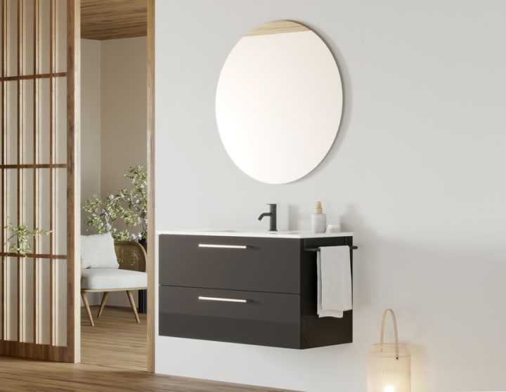 Conjunto mueble de baño Dublín Bruntec principal 5
