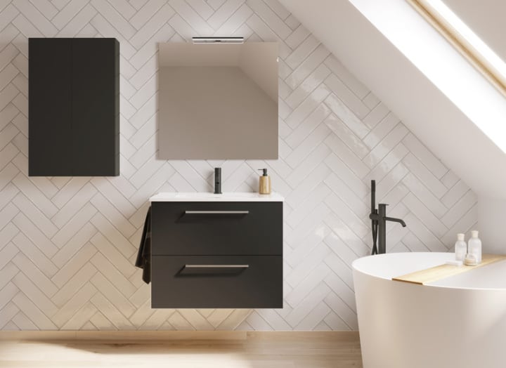 Conjunto mueble de baño Dublín Bruntec principal 2