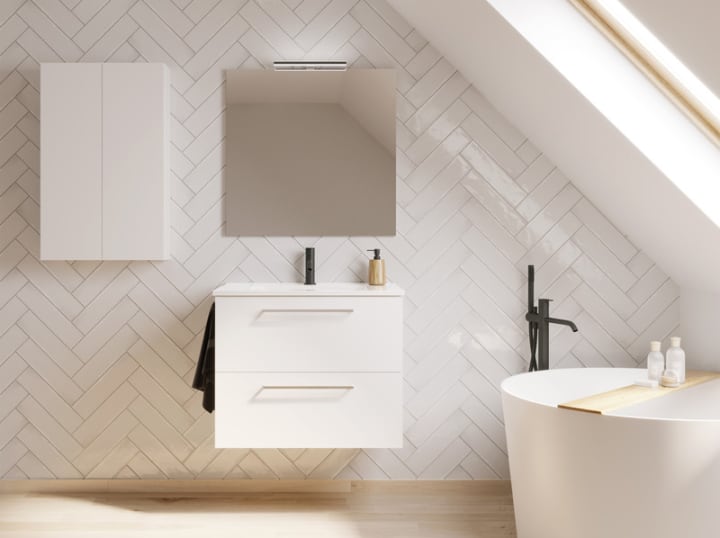 Conjunto mueble de baño Dublín Bruntec principal 1