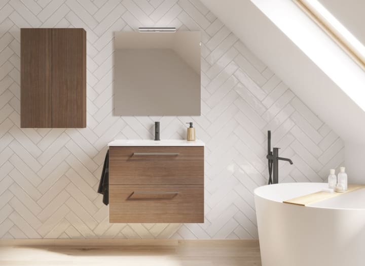 Conjunto mueble de baño Dublín Bruntec principal 4