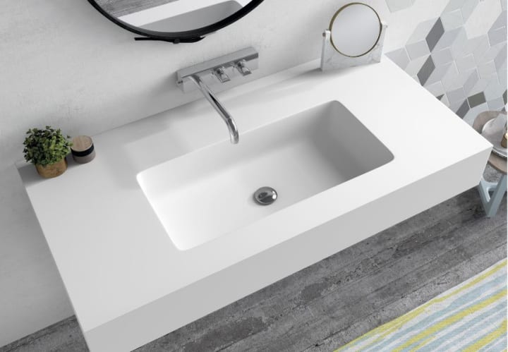 Lavabo suspendido Ibiza Bruntec ambiente 3