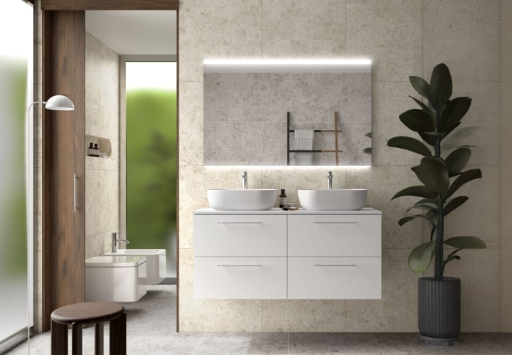 Mueble de baño con encimera Silane Salgar principal 3