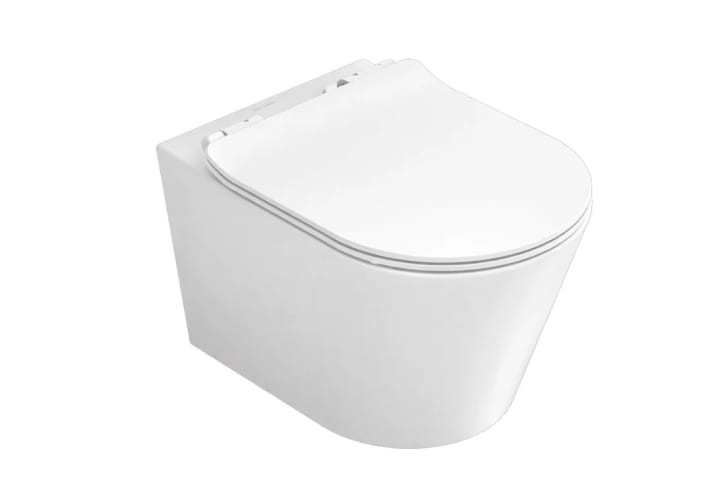 Pack inodoro + cisterna empotrada + pulsador Bolonia Fossil Natura detalle 1