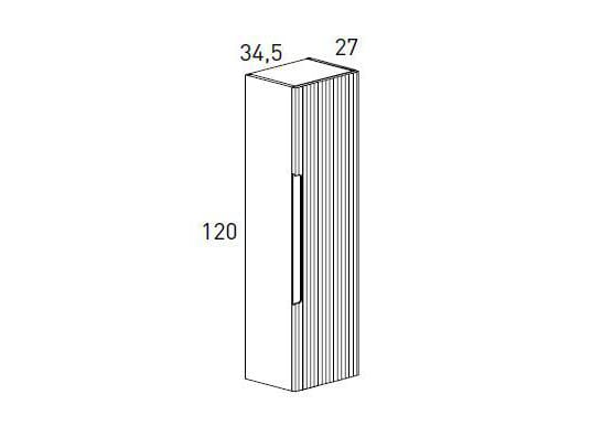 Columna de baño Kyoto Viso croquis 19