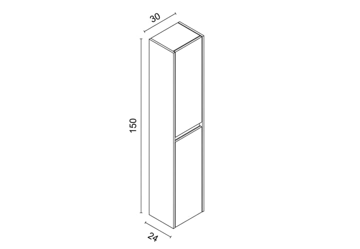 Columna de baño Sansa Royo croquis 7