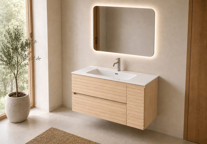 Conjunto Mueble de baño Alpes 21 Bruntec principal 2