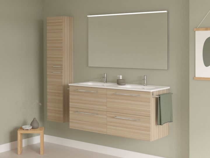 Conjunto mueble de baño Dublín Bruntec principal 3