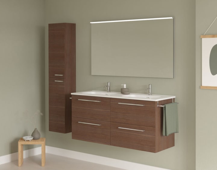 Conjunto mueble de baño Dublín Bruntec principal 4