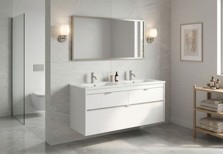 Conjunto mueble de baño Logika Royo ambiente 7