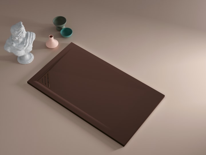 Platos de ducha de resina Design Corner Bruntec ambiente 1
