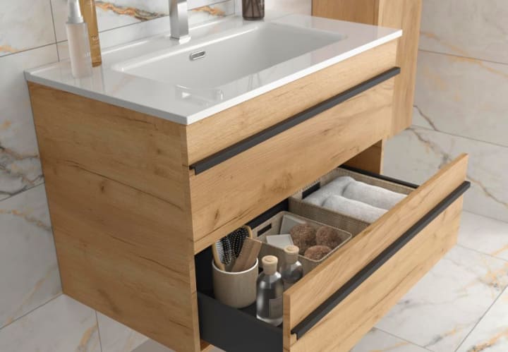 Conjunto mueble de baño Born Salgar detalle 2