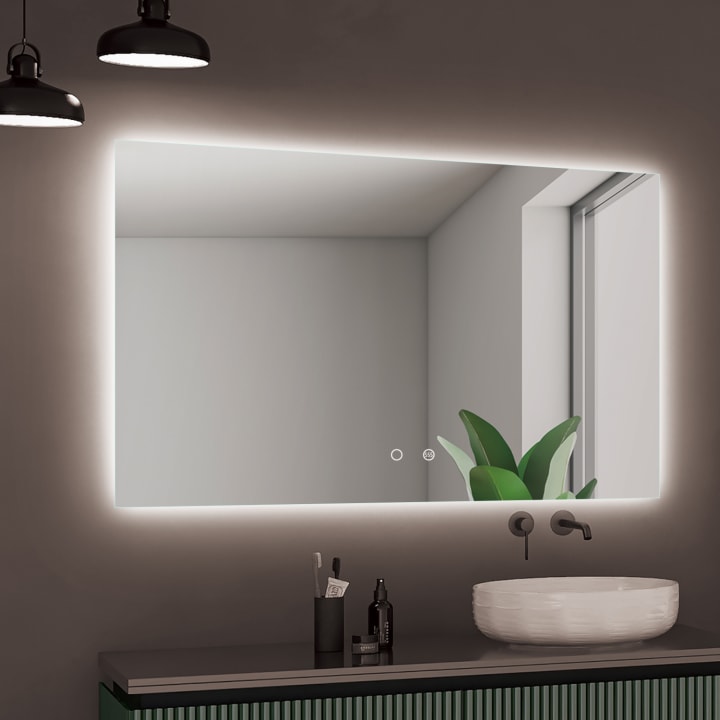 Espejo de baño con luz LED Italia Ledimex principal 3