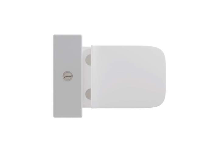 Inodoro compacto Ébora Fossil Natura PMR detalle 1