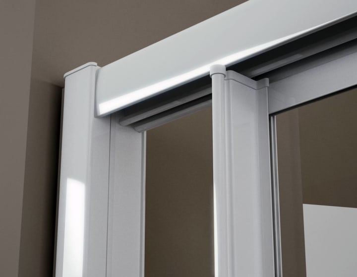 Mampara de ducha Helsinki Bruntec detalle 5
