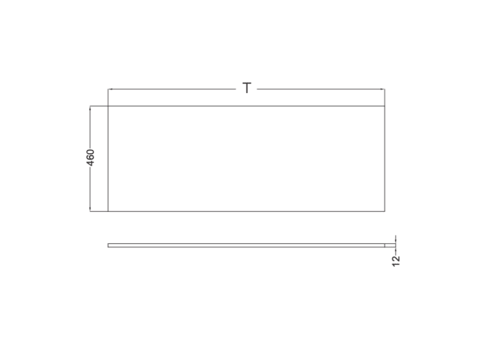 Encimera para mueble Mara Masai Coycama croquis 20