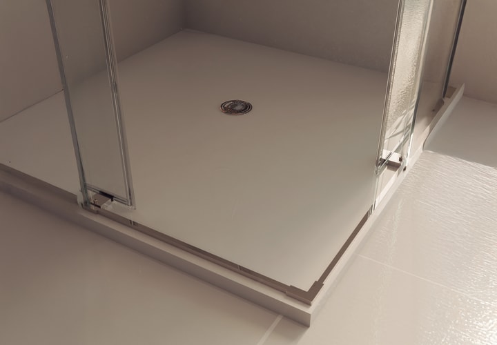 Mampara de ducha Venus (300) Bruntec detalle 4