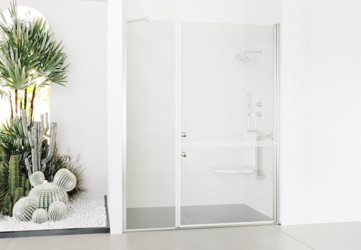 Mampara de ducha Medellín PMR Bruntec ambiente 8