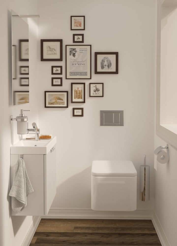 Portarrollos de baño Square Duo Cosmic ambiente 2