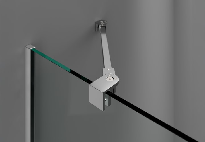 Mampara de ducha Glass (Combi A + lateral fijo) GME detalle 9