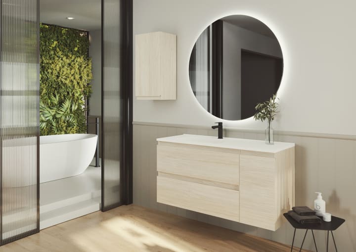 Mueble de baño color madera Vilma Bruntec principal 2