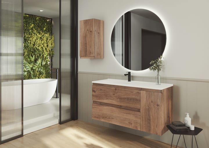 Mueble de baño color madera Vilma Bruntec principal 1