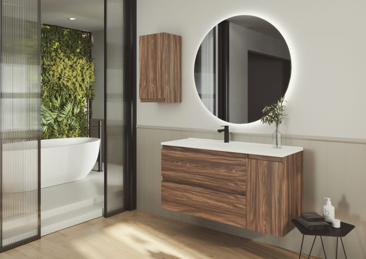 Mueble de baño color madera Vilma Bruntec principal 3