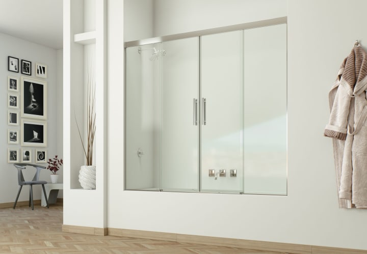 Mampara de bañera Oporto Bruntec principal 1