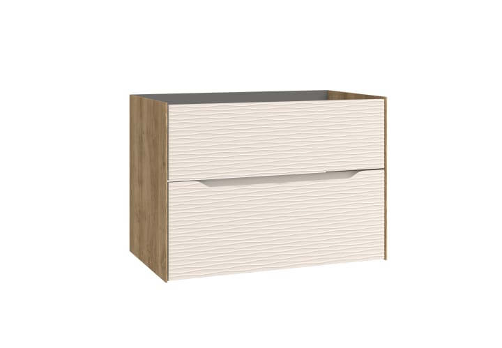 Mueble de baño con encimera de madera Sahara Coycama principal 7