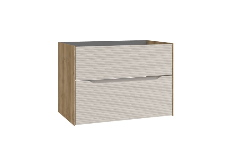 Mueble de baño con encimera de madera Sahara Coycama principal 5