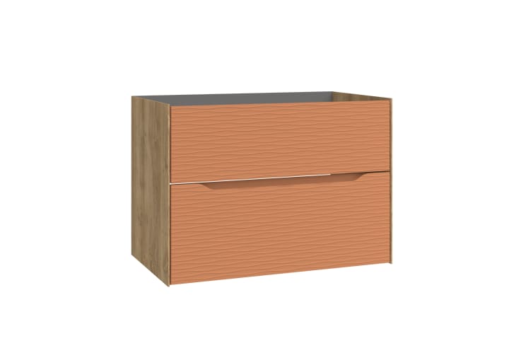 Mueble de baño con encimera de madera Sahara Coycama principal 14