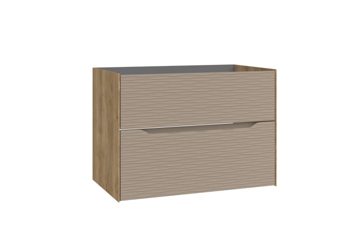 Mueble de baño con encimera de madera Sahara Coycama principal 11