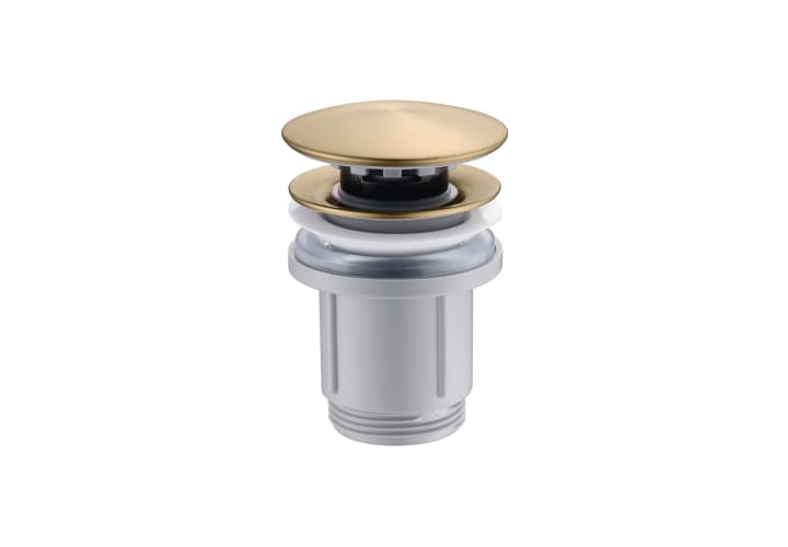 Pack Grifo de lavabo caño alto Monza Imex + Válvula click-clack + Sifón visto redondo detalle 8