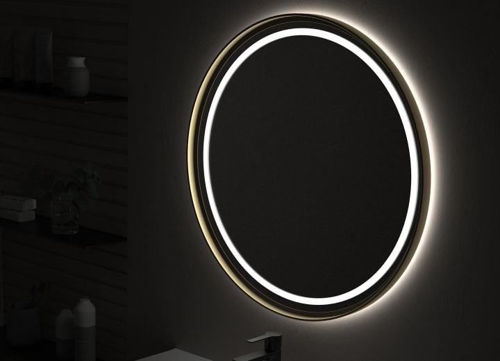 Espejo de baño con luz LED Caicos Eurobath principal 1