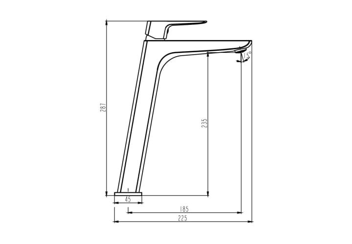 Grifo de lavabo Marriot GME croquis 8