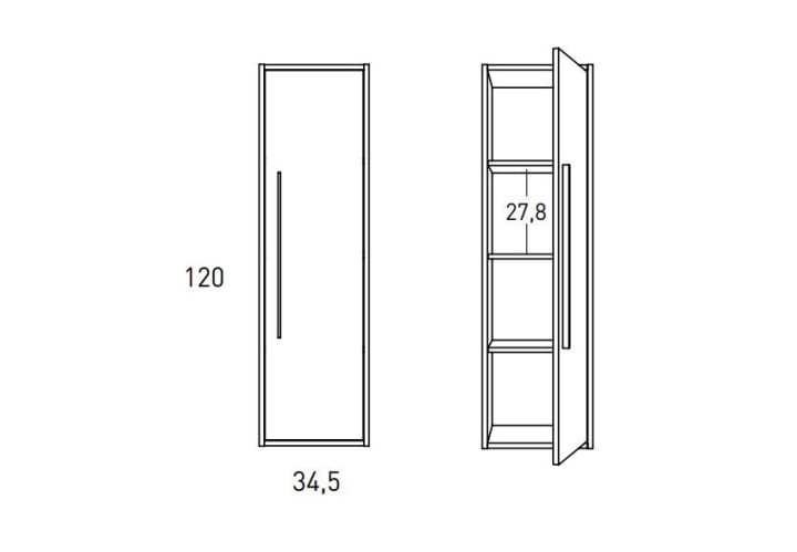 Columna de baño Aqua Viso croquis 19